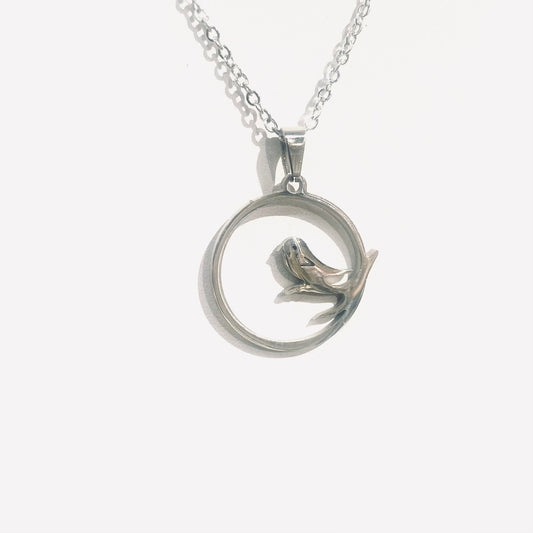 Bird On Branch Necklace