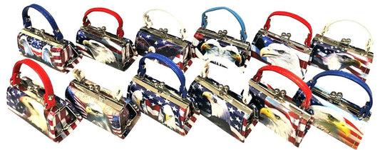 Eagle w/ Flag Mini Purse