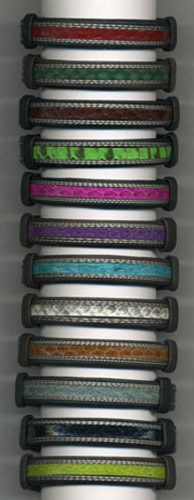 Color Designs Leather Bracelet