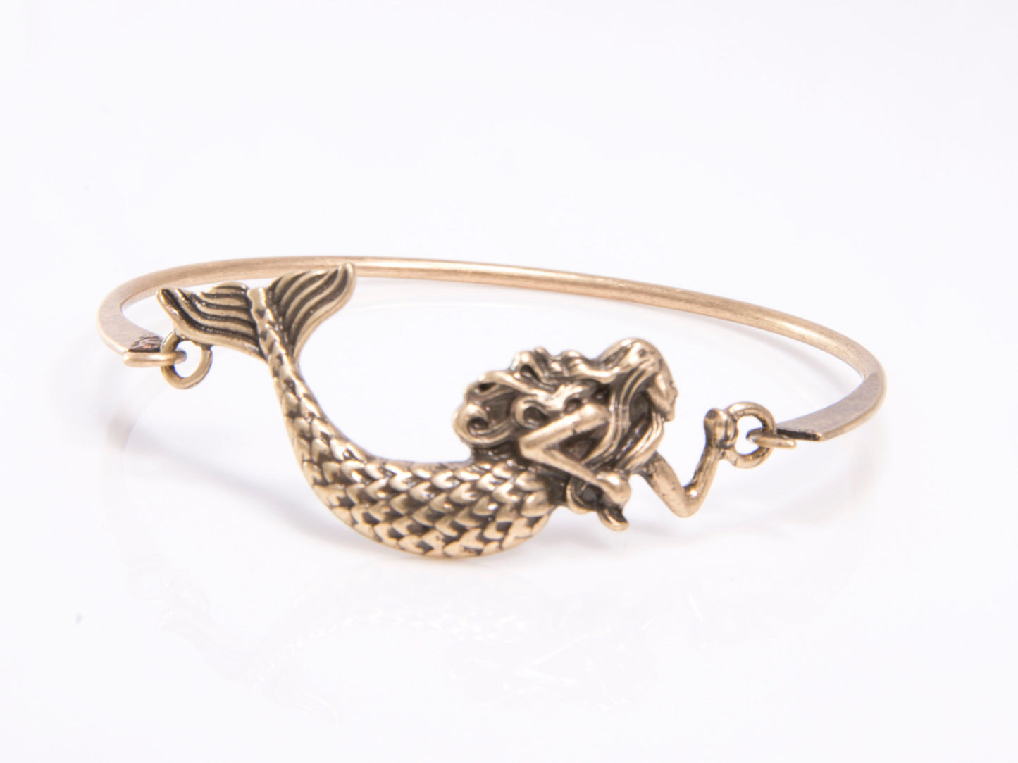 Gold Mermaid Cuff Bracelet
