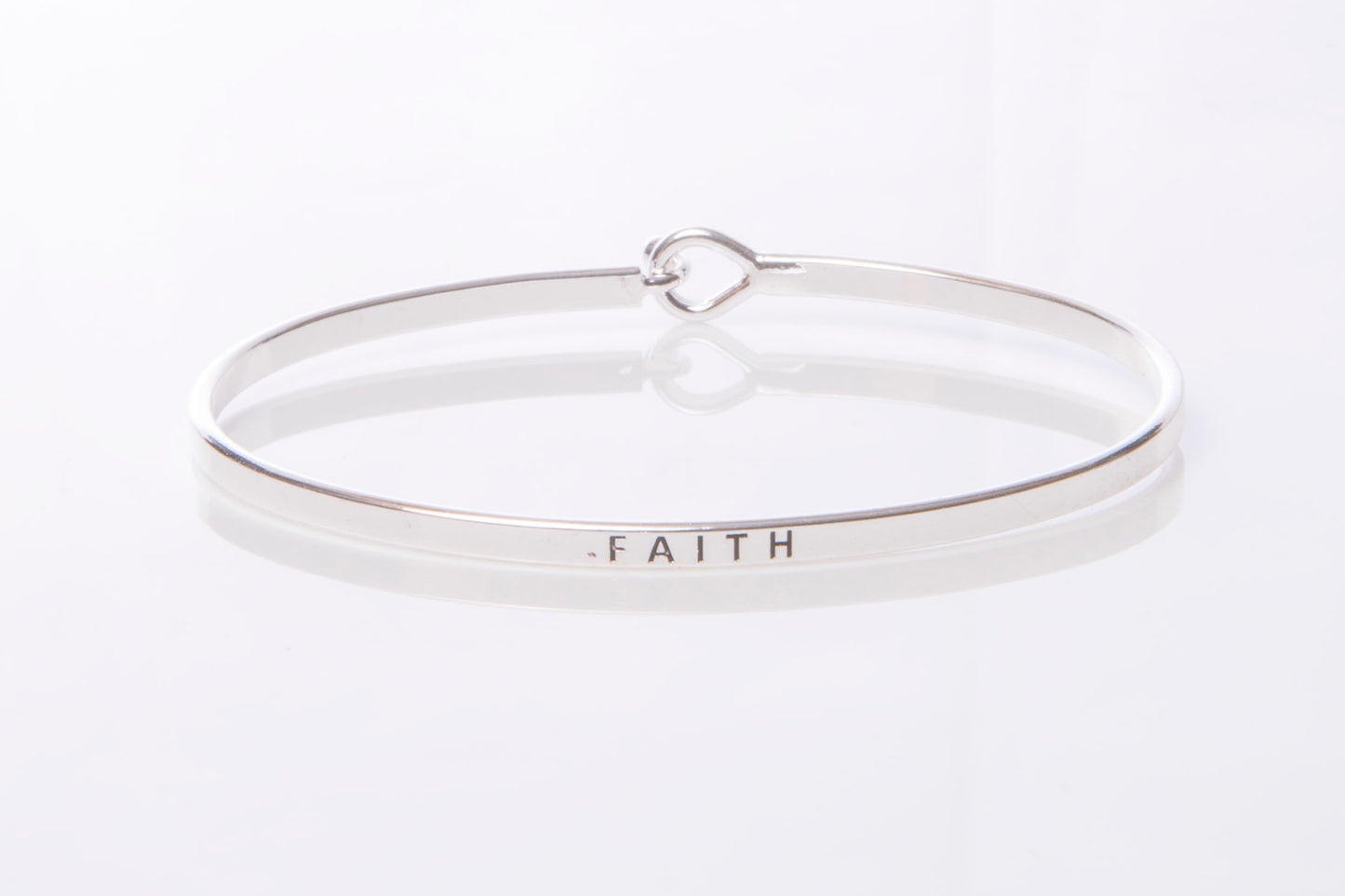 "Faith" Message Cuff Bracelet