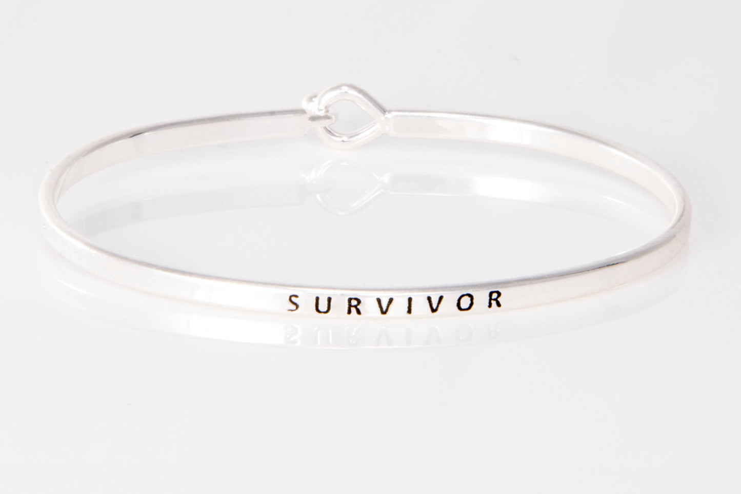 "Survivor" Message Cuff Bracelet