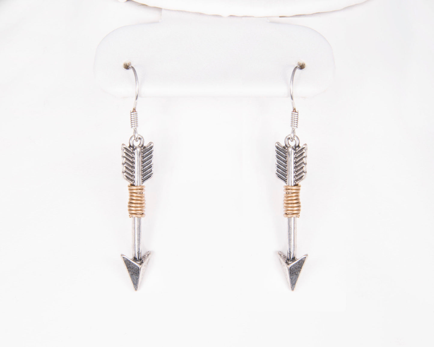 Arrow Earrings - Silver