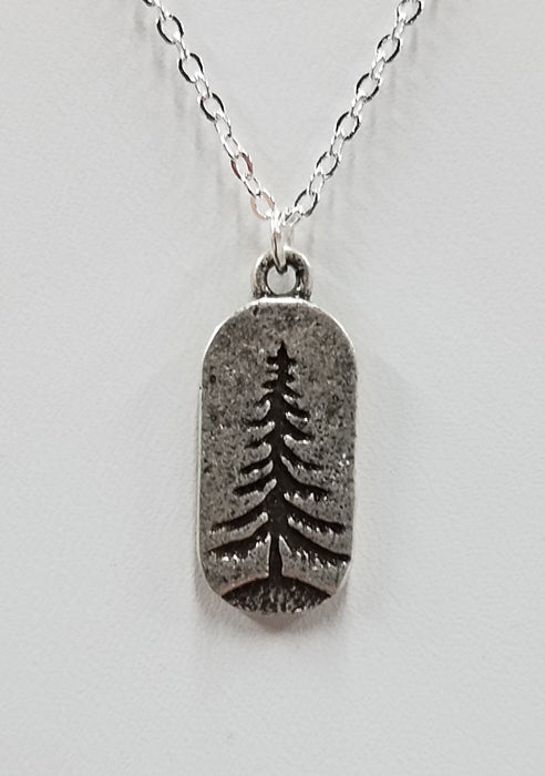 Tree - Oval Necklace