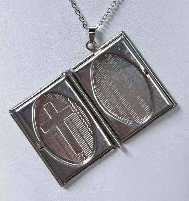 Bible Locket Necklace