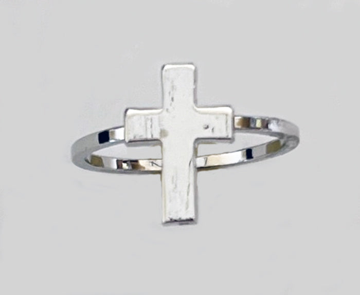 Cross Band Knuckle Ring