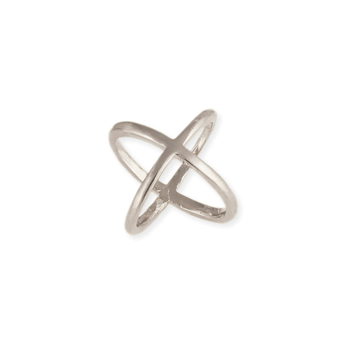 Double Cross Knuckle Ring