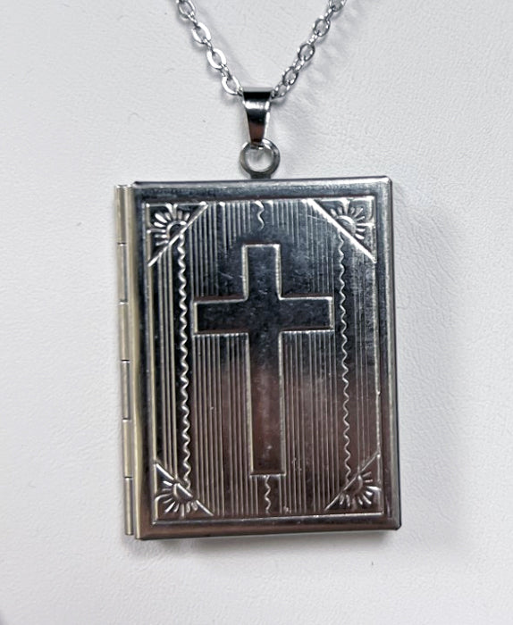 Bible Locket Necklace