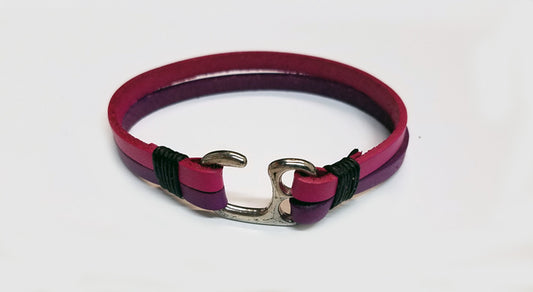 Double Strand Leather Bracelet