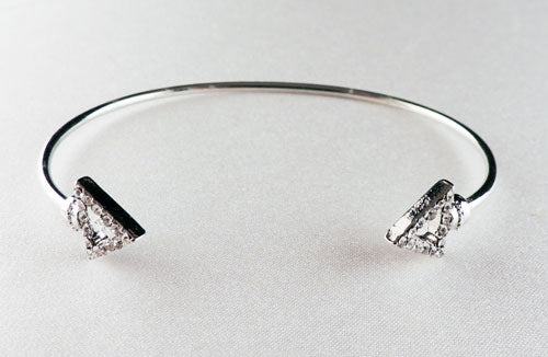 Crystal Arrow Cuff Bracelet