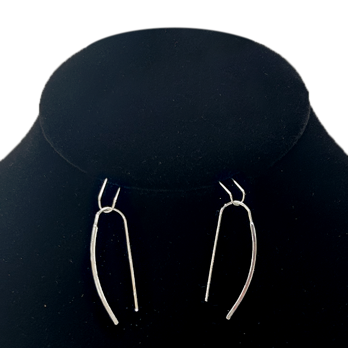 Long Strand Through Ear Earrings