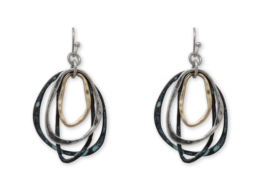 Many Irregular Hoops Earrings - Multipatina