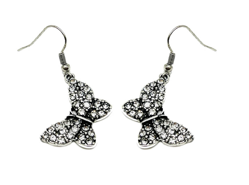 Butterfly Crystal Earrings