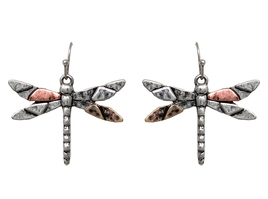 Dragonfly Earrings - Multicolor