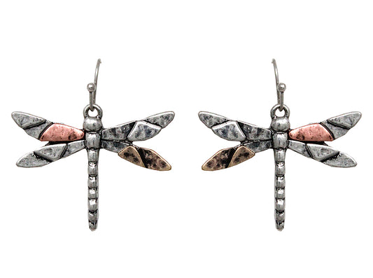 Dragonfly Earrings - Multicolor