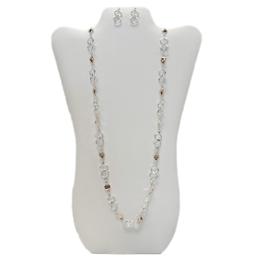 Diamond Shape Beads - Long N/E Set