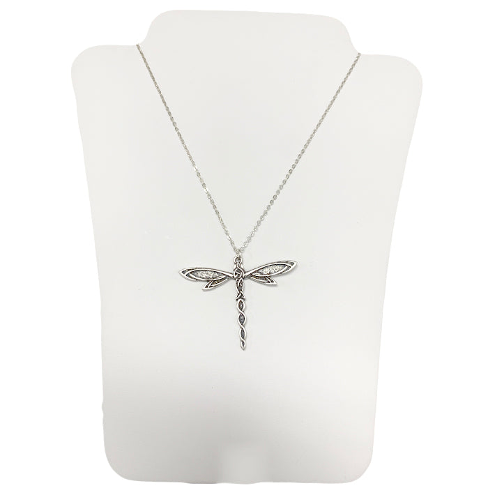 Dragonfly - Twisted Tail Necklace