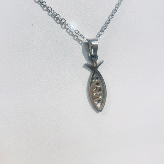 Jesus Fish Necklace