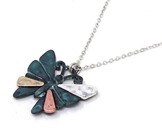 Metal Butterfly Multipatina N/E Set